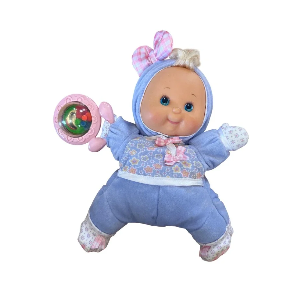 Vintage‎ Kids Plush Doll Purple 12